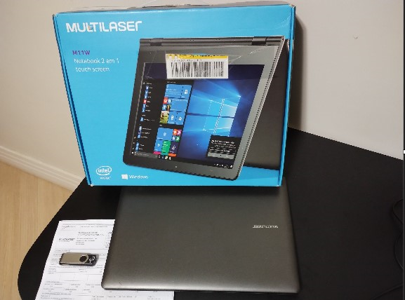 Notebook Multilaser M11 NB258 2 em 1 TouchScreen - Usado SEAcef